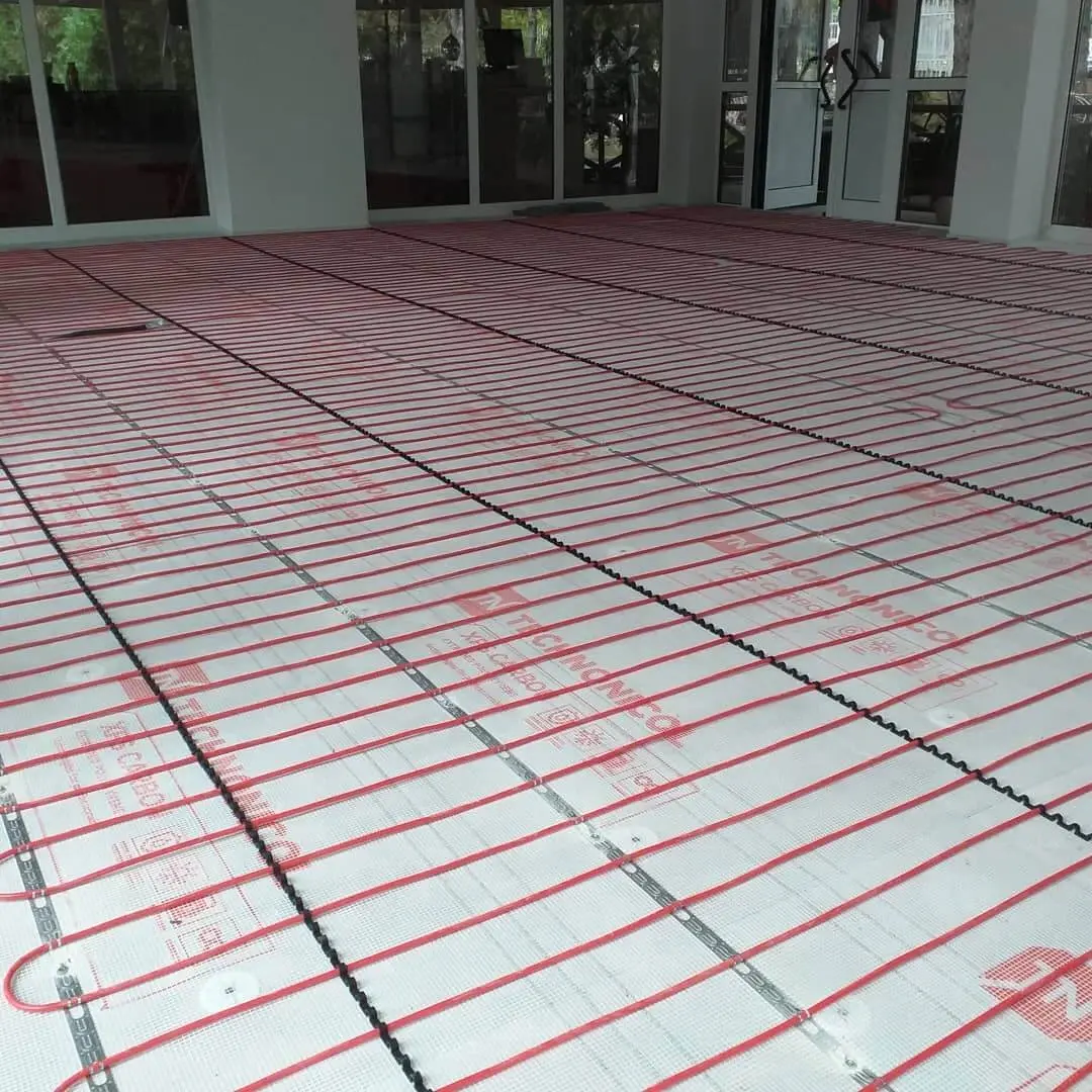 Încălzire electrică în pardoseală, Oficiu 75m2