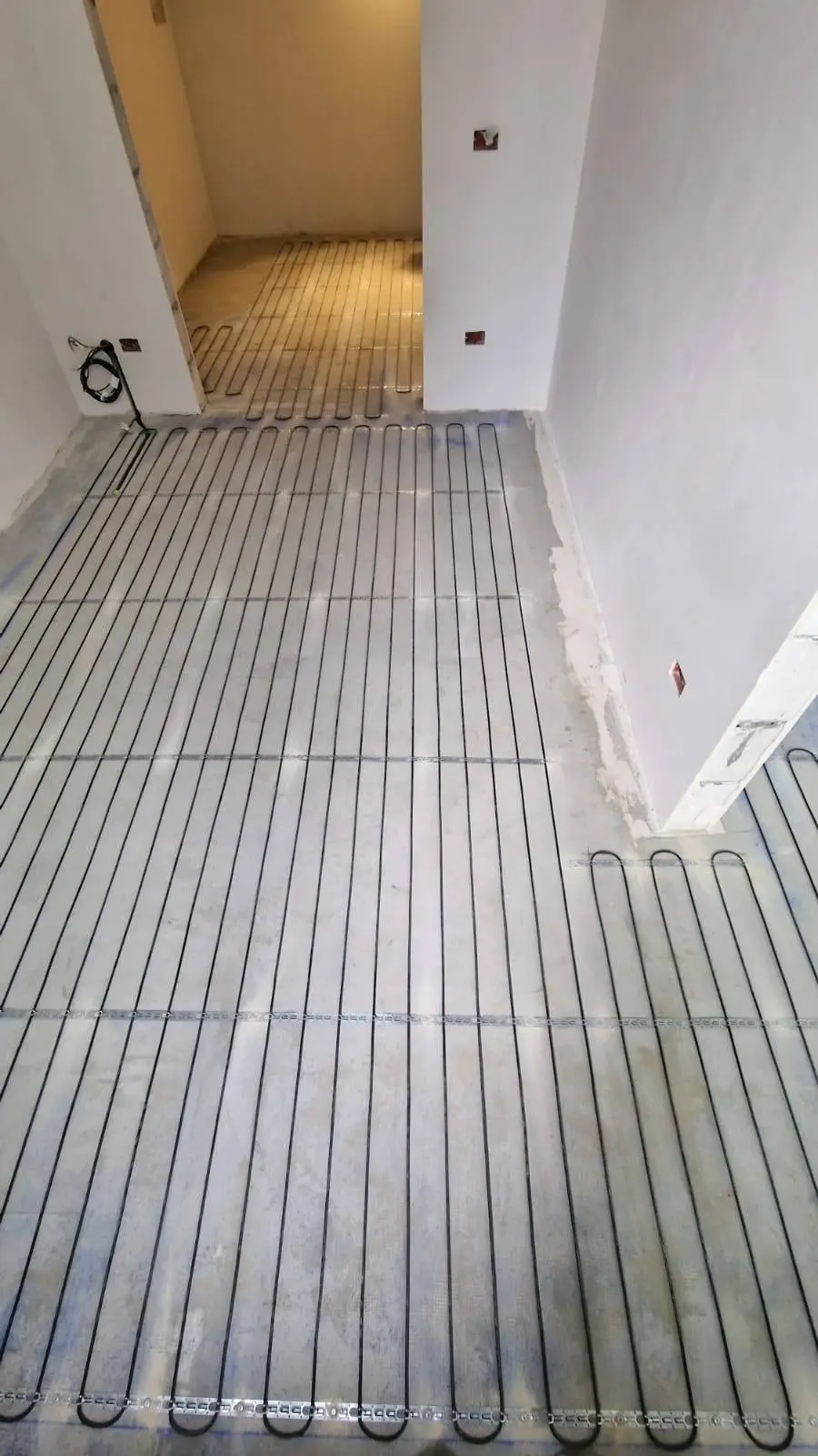 Încălzire electrică în pardoseală, Oficiu 75m2