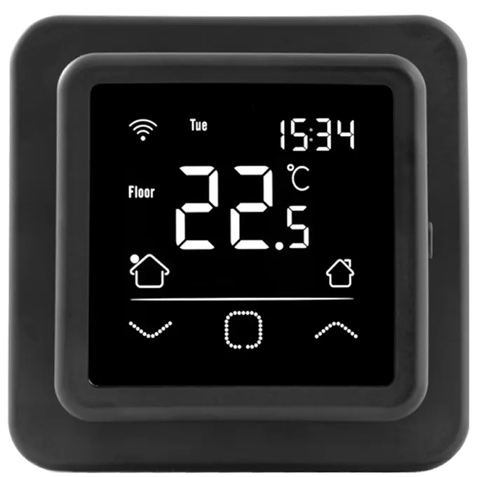 Termostat WIFI C16 negru