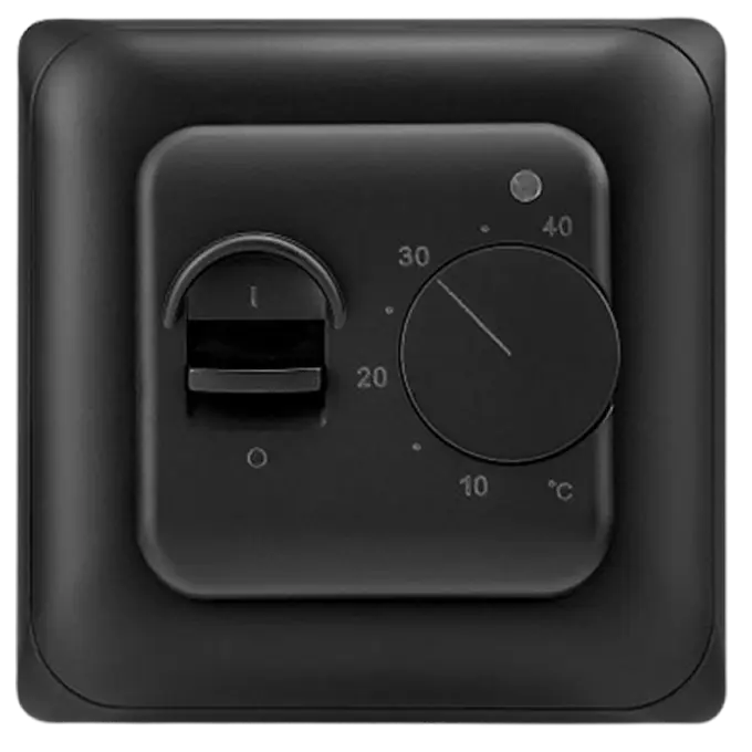Termostat mecanic M5 negru