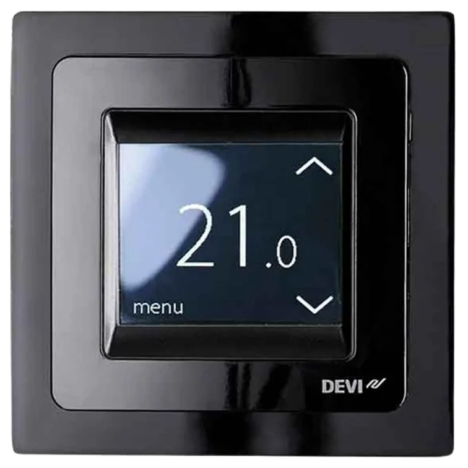 Termostat DEVI Touch negru